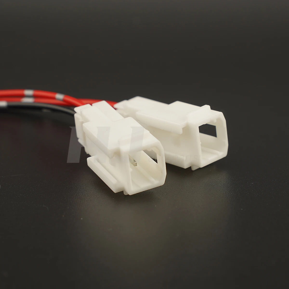 2 قطعة سيارة ثلاثة أضعاف باس المتكلم تسخير محول سلك مكبر الصوت وصلات صوت مكبر الصوت ضياع القرن كابل التوصيل تسخير خط سلك ل جيب #5