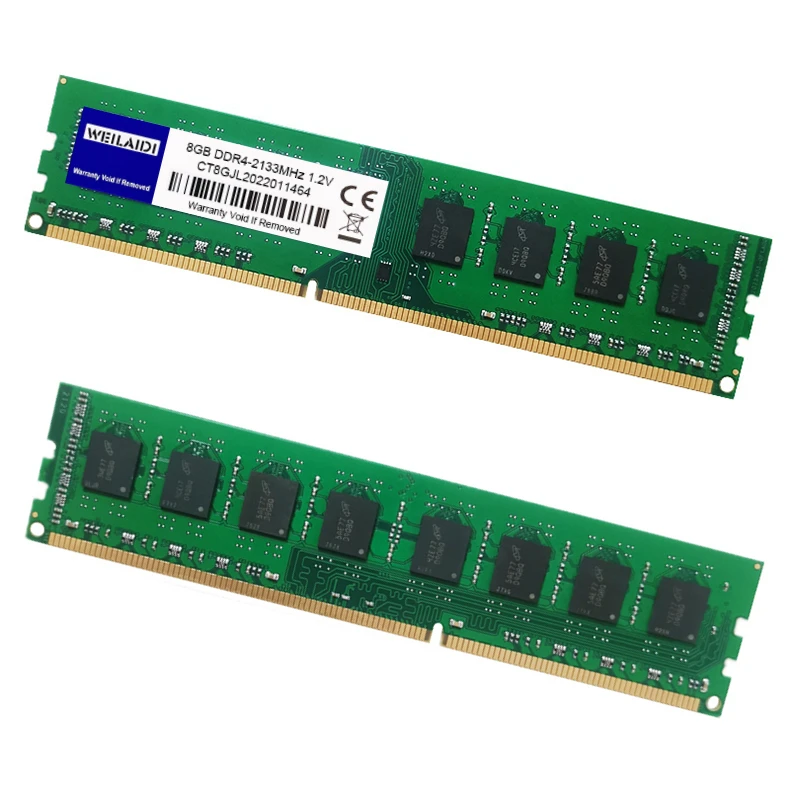 DDR4 DDR5 4GB 8GB 16GB 32GB 48GB PC4 2133 2400 2666 3200 3600MHZ PC5  4800 5200 5600MHZ 1.1V NON-ECC DIMM Memory for desktops