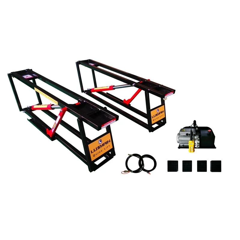 2500kg factory price 2 pieces(1set)quick lift mobile jack mini portable car lift