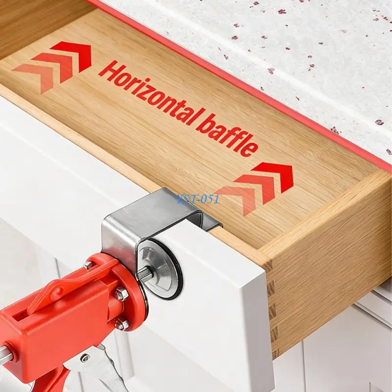 E15A Adjustable Position Clip For Drawer Panels Offering Flexible Mounting Option In Different Installations