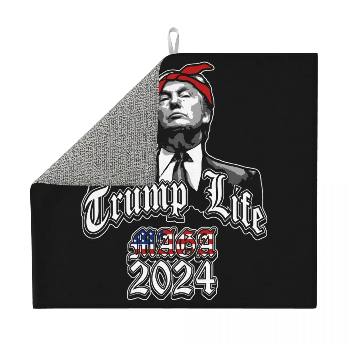 Trump Life MAGA 2024 Dish Drying Mat for Kitchen Absorbent Fast Dry Microfiber Dishes Drainer Pads