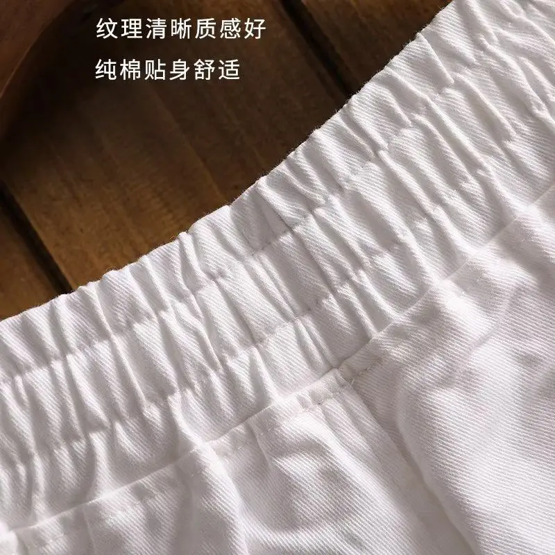 Men's Clothing Breathable Shorts Summer Casual Sports Slim Fit Pure Color Comfortable Lightweight Athletic Trendy