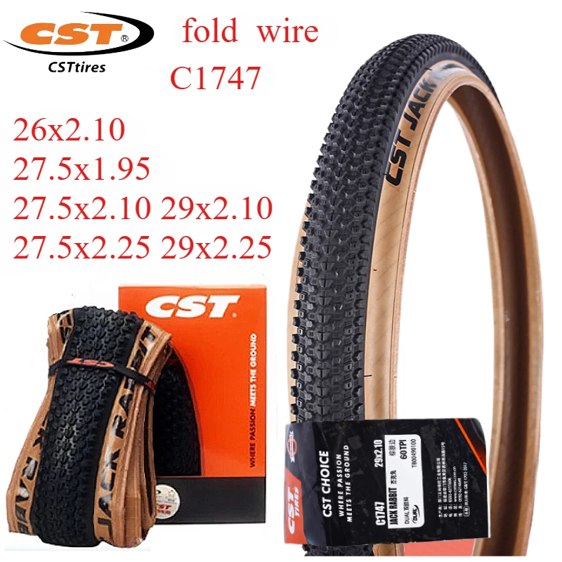 CST C1747 Jack Rabbit 29 inch 29 * 2.25 mountain bike tire parts 26 * 2.1 27.5 * 2.10 2.25 MTB off-road tire bicycle tire