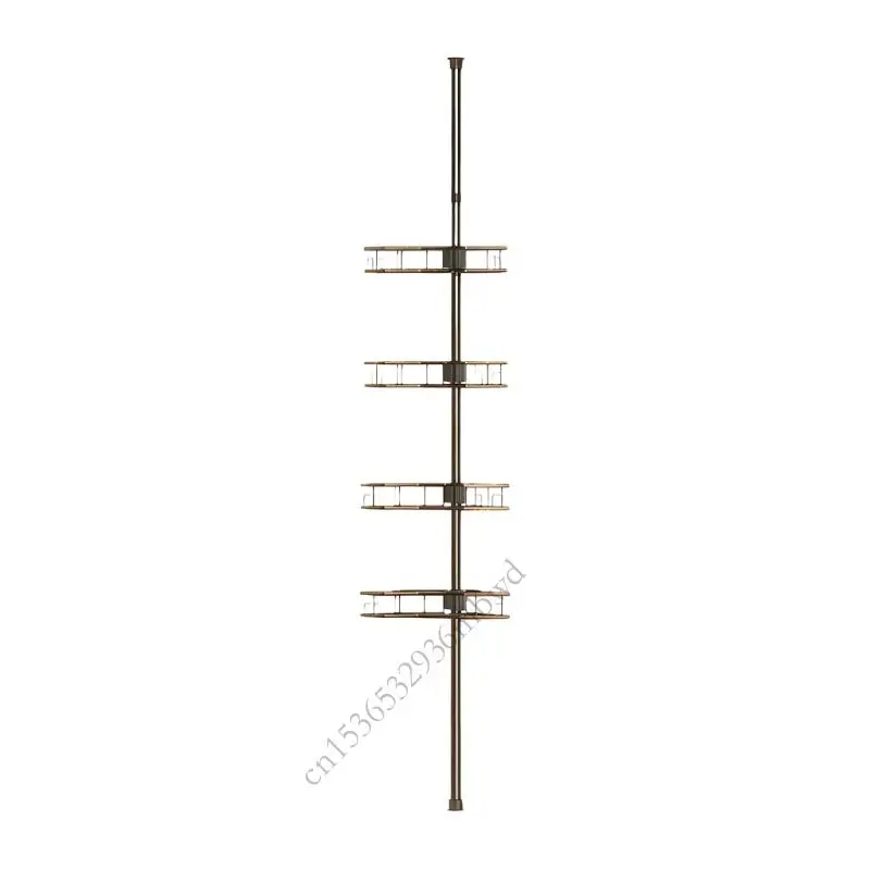 support-organisateur-salle-bain-a-plusieurs-niveaux-dote-d-crochet-reglable-trous-vidange-pour-stockage