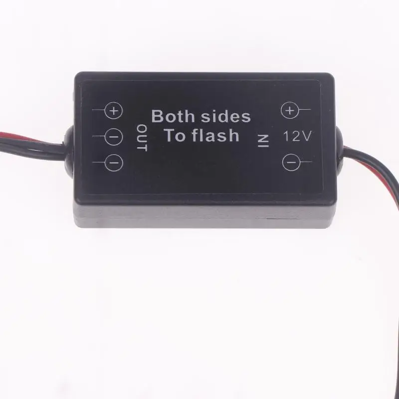 

1 Piece For Fog Light LED DRL Strips Car Motorcycle 12V Both Strobe To Flashing Alternating Left/Right Strobe Flash Module Box