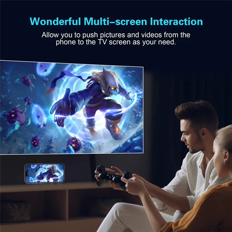 A73E-For Andriod TV Stick 2.4G Wi-Fi TV Box For Google For Andriod With 1G RAM 8G ROM