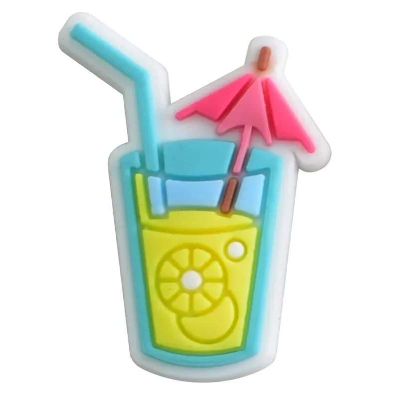 Drink Ijs Zomer Schoen Bedels Voor Crocs Accessoires Bedels Klompen Bubble Glijbanen Diy Schoen Decoratie Gesp Feestgeschenken