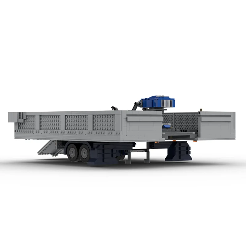 Urban Truck Model Moc Building Bricks Car Truck Rear Bucket Model Technology Modular Blocks Gift Christmas Toy DlY Sets Assembly