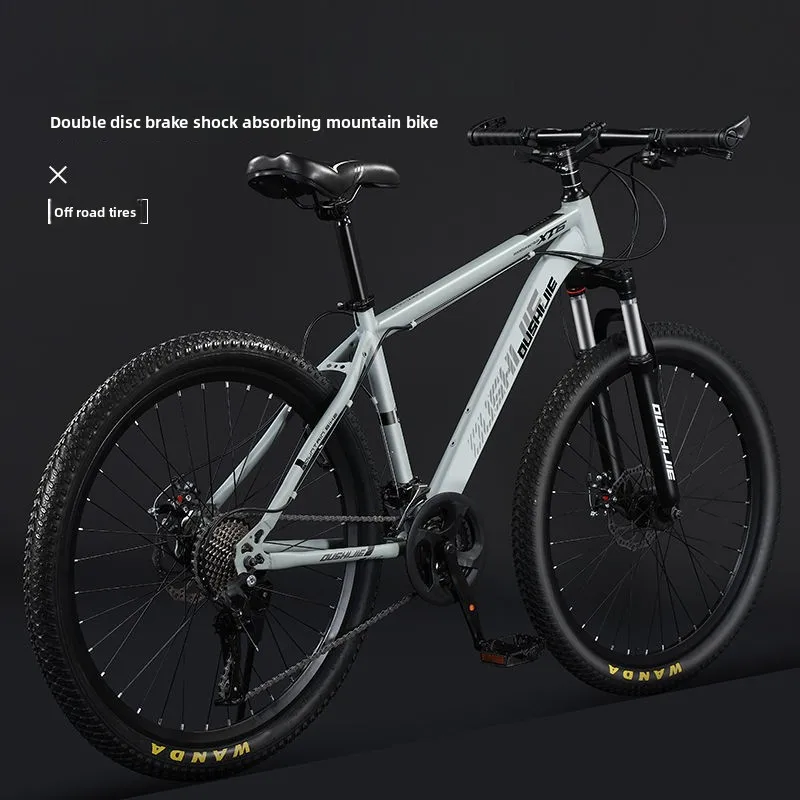 

Mountain Bike For Adults Teens City Commuting Versatile Trekking Off Road Racing Bicycle Cross Border Durable Suspension