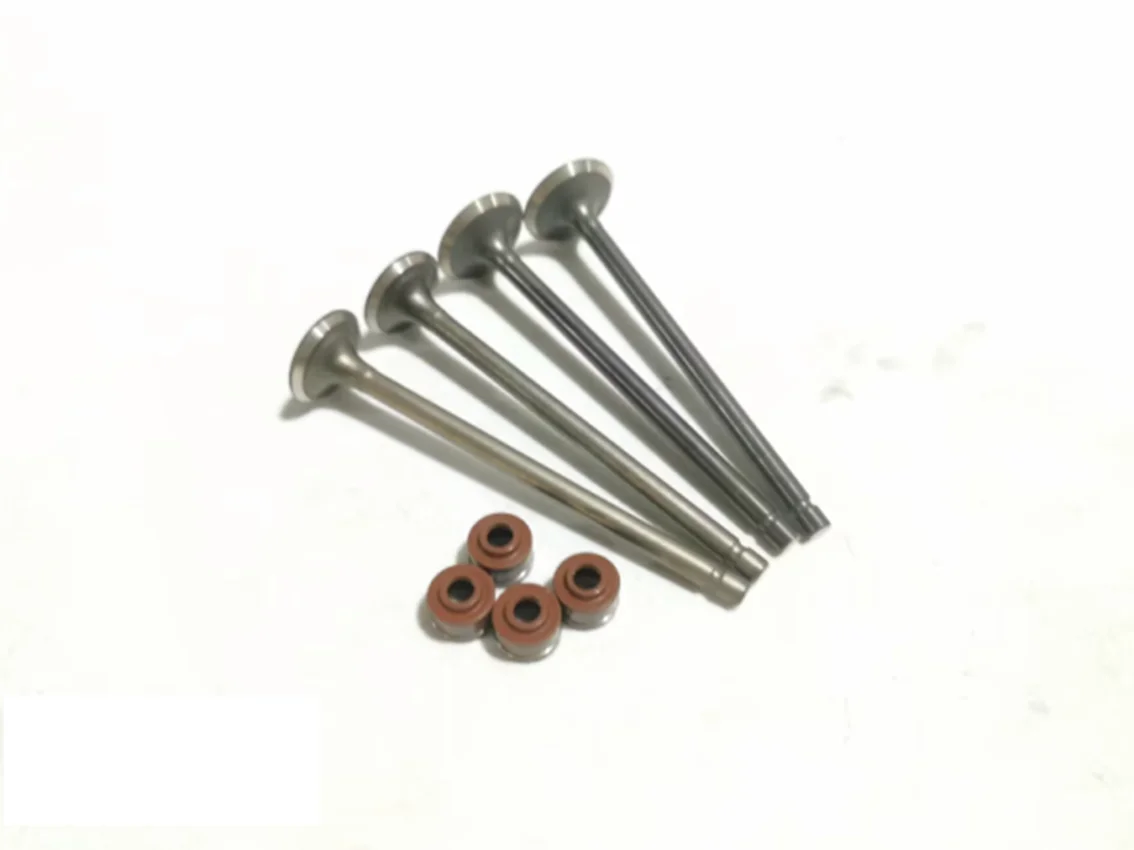 MOTORCYCLE VALVE KIT INTAKE + EXHAUSE + VALVE SEALS for For Benelli BN 251 Leoncino 250 TNT 25 TRK 251