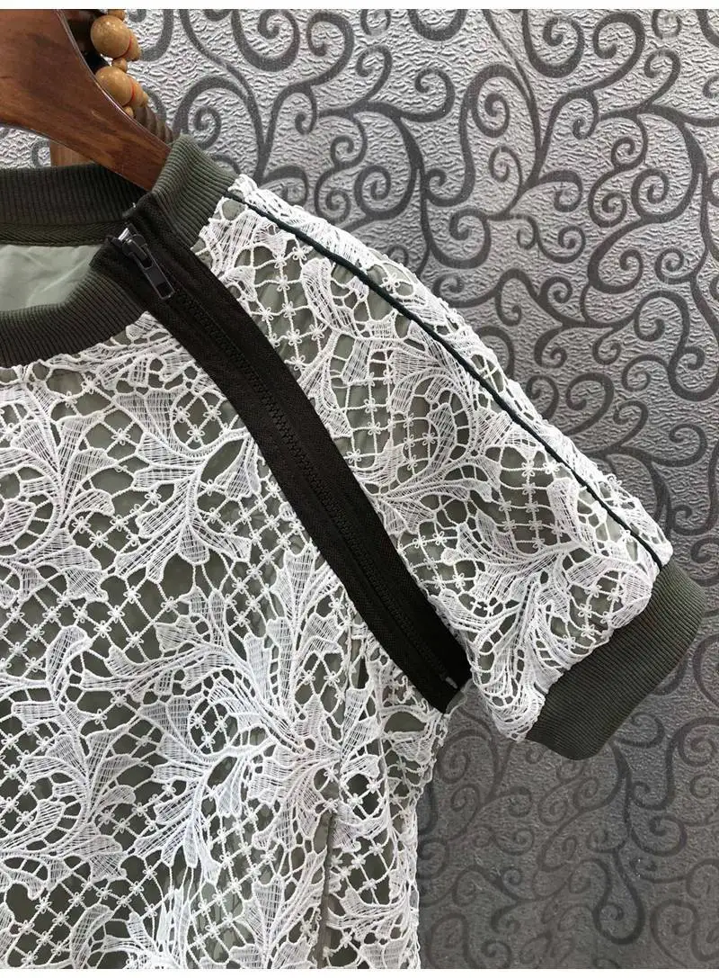 Nomikuma 2023 Chic Lace Patchwork Tshirt Women Sweet Short Sleeve O-neck Tee Tops Causal Summer Korean Fashion Graphic T Shirts
