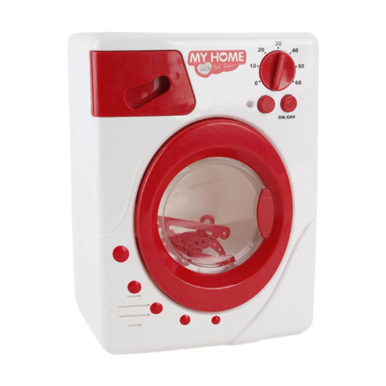 Washing Machine Toy Role Play Set Developmental Parent Child Game Miniature Appliances Children Pretend Play Toy Boys Girls