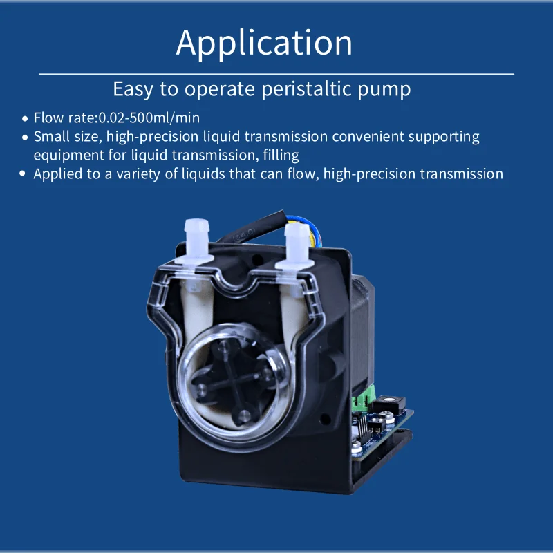 Günstiger Fabrikpreis Bioreactor Micro Flow DC Bürstenlose Peristaltikpumpe