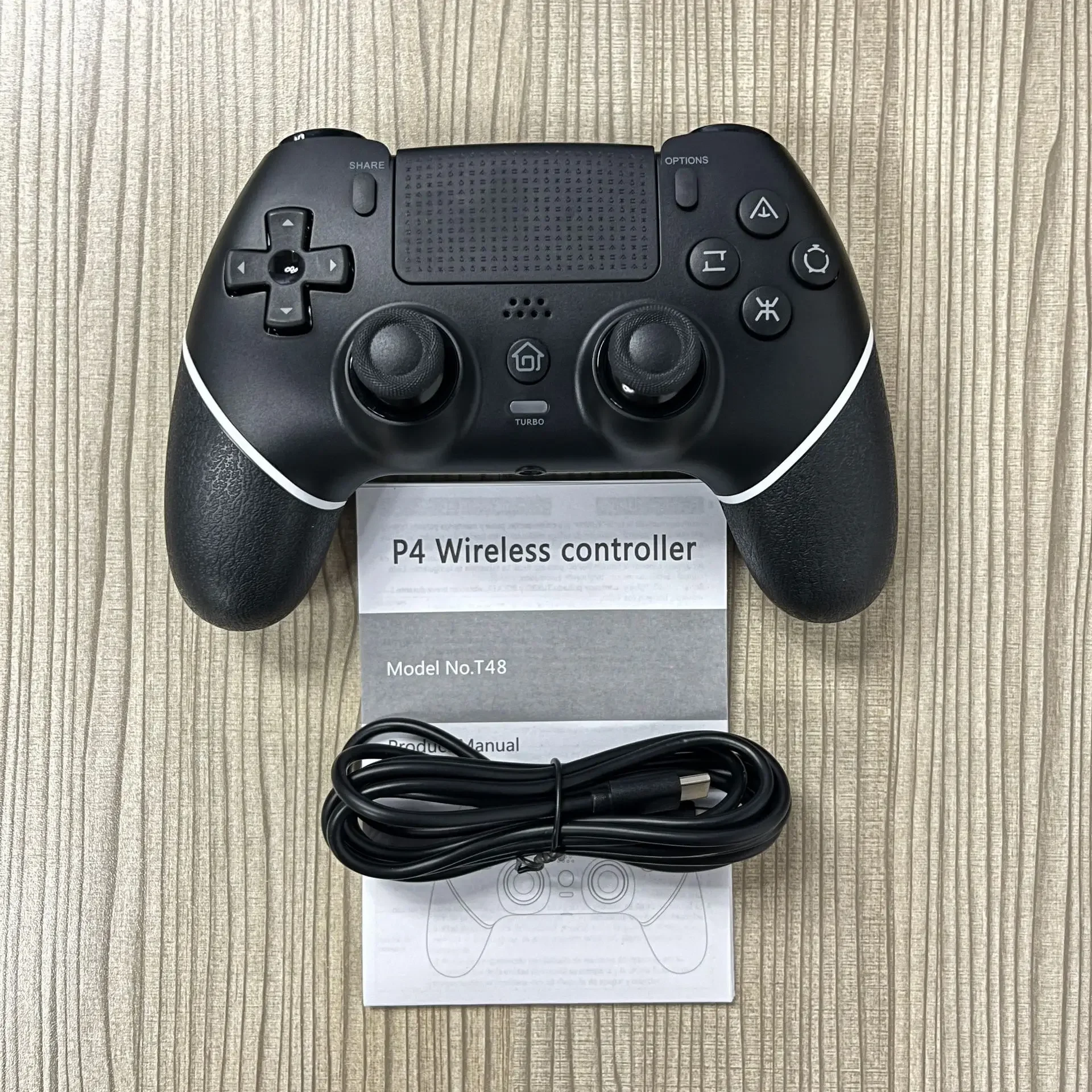 Новый геймпад, беспроводной игровой контроллер T48 Pro Elite Hall Trigger, джойстик Mecha-тактильные кнопки для PS4/PS4 Pro/PS4 Slim/PC