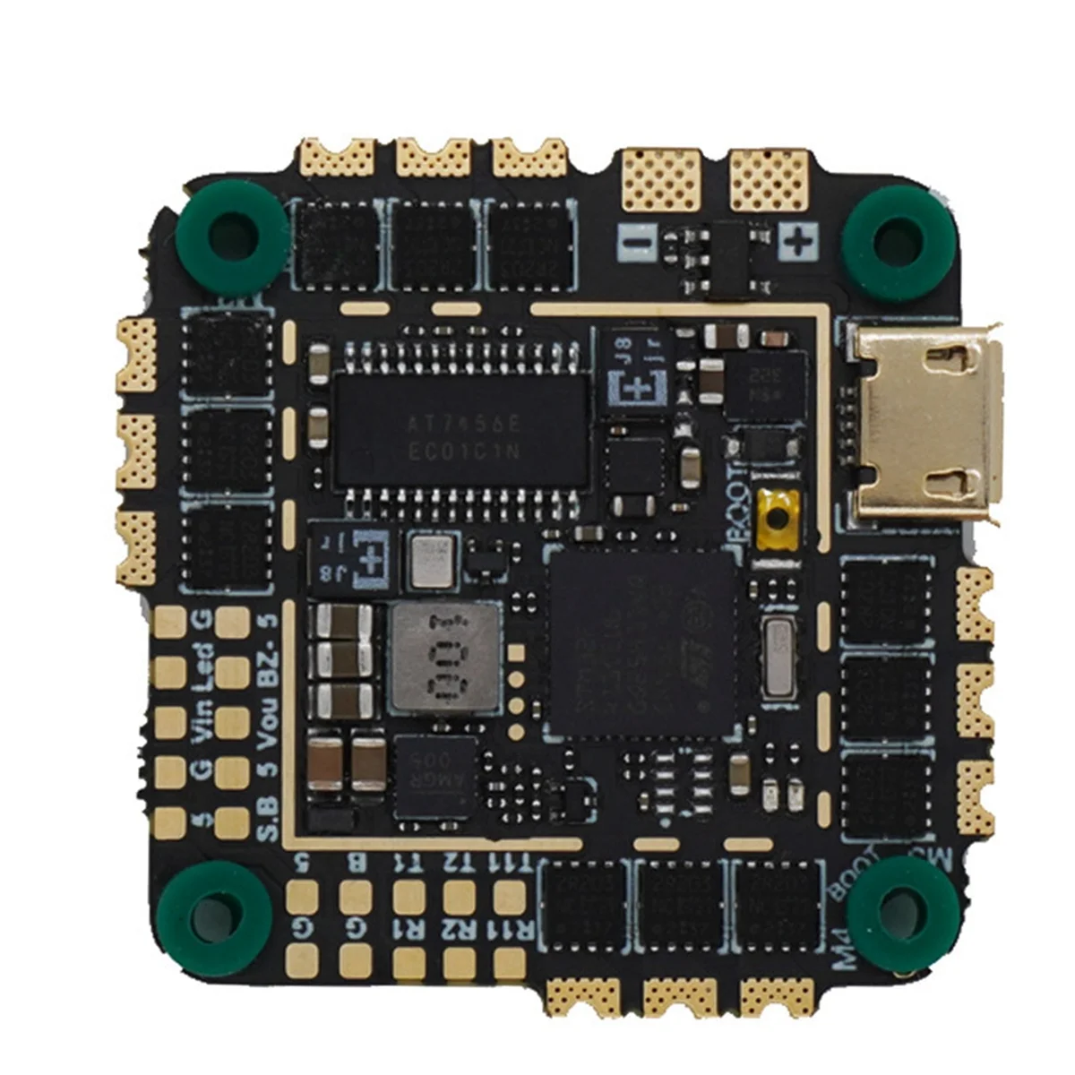 

Upgraded F411 Flight Controller 2-6S AIO BMI 270 BLHELI S 45A ESC OSD