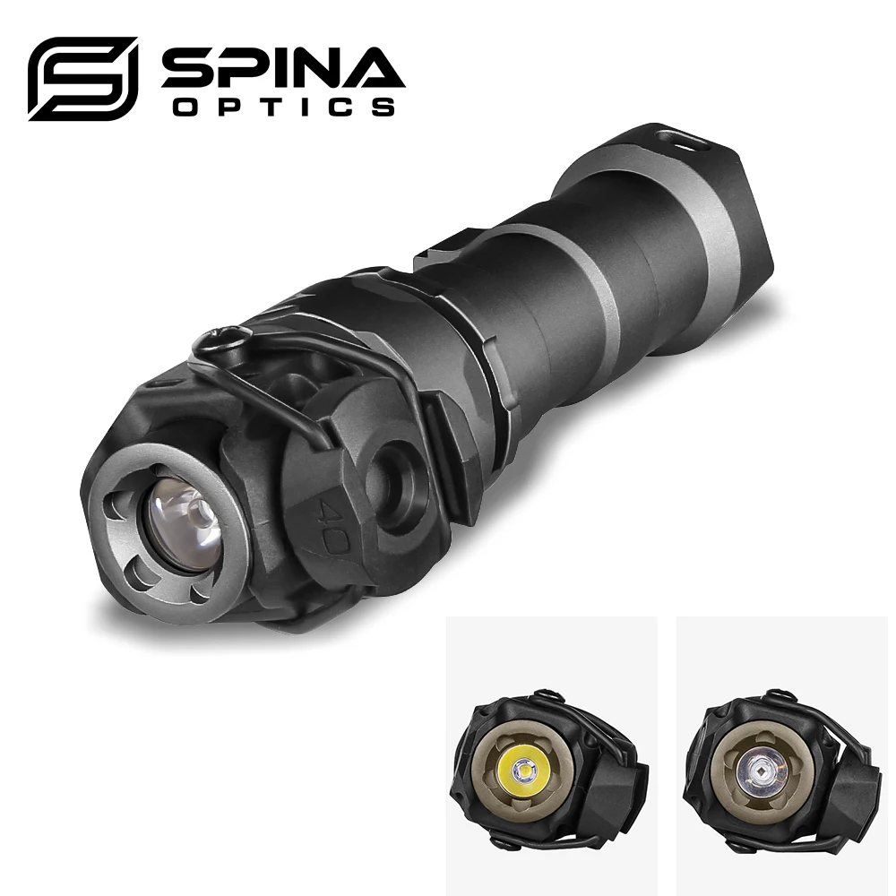 Tactical Universal Outdoor Reconnaissance Hunting Lighting IR/LED Flashlight Night Shooting Weapon Light