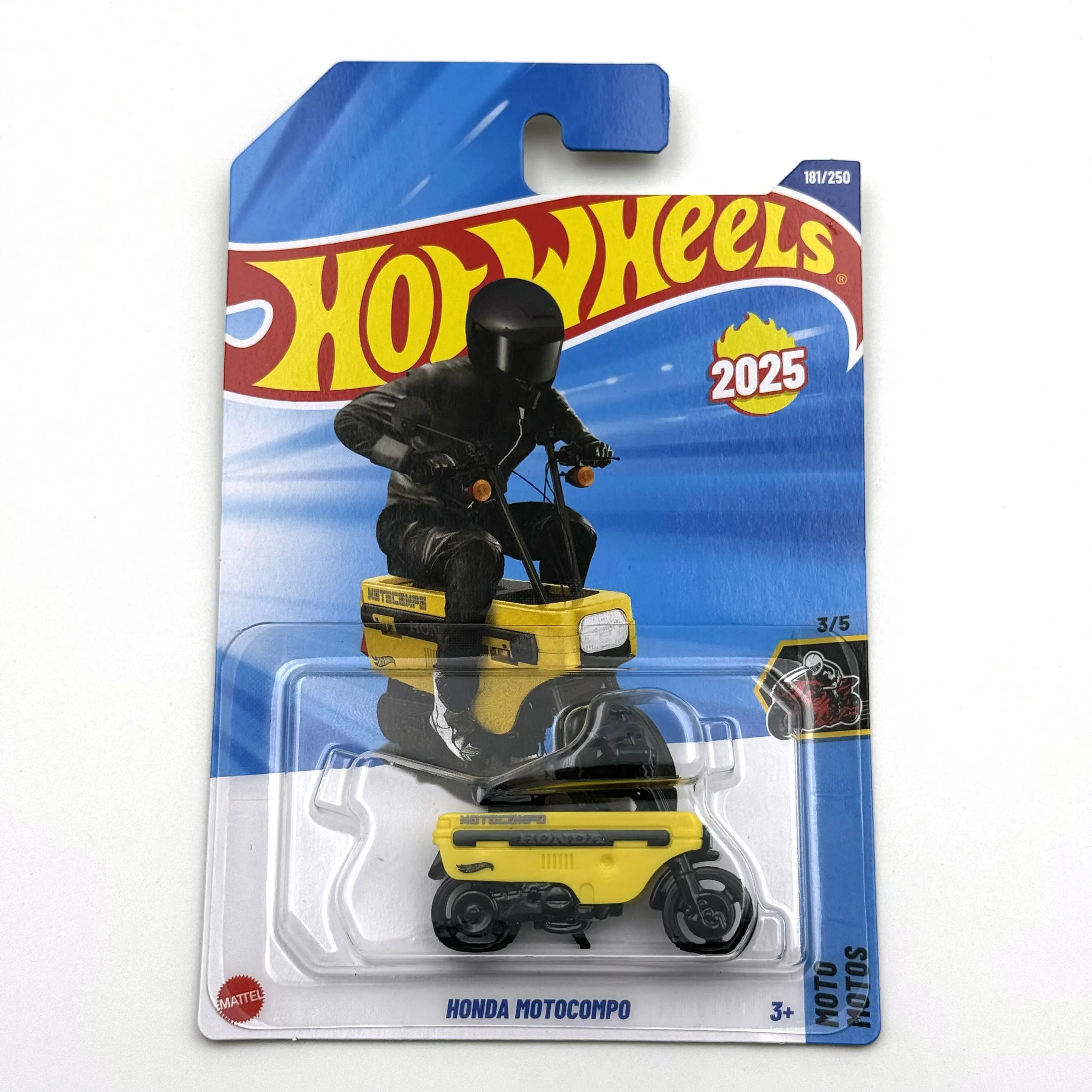 

Hot Wheels Cars 2025G Honda Motocompo 1/64 Metal Die-cast Model Toy Vehicles