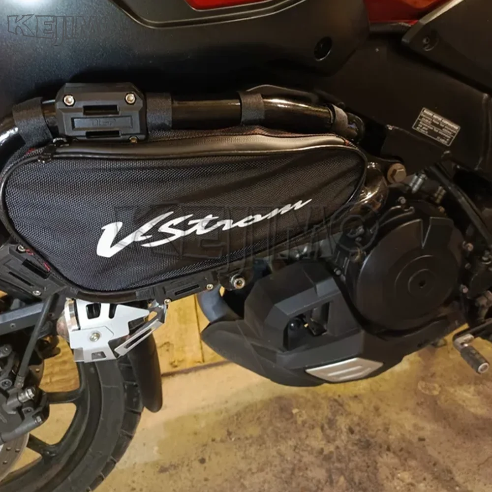 

Motorcycle For SUZUKI V-STROM DL1000 VSTROM DL 1000 2014-2021 Nylon Frame Crash Bar Waterproof Repair Bag Positioning Tool Bag