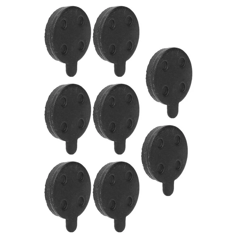 Pastillas de freno, 4 pares, Rotor de disco de freno semimetálico para patinete eléctrico de 10 pulgadas