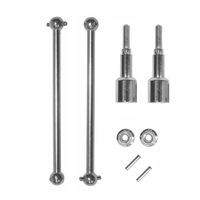Practical Metal Front and Rear Drive Shaft with 12Mm Hex for HBX HAIBOXING 901 901A 903 903A 905 905A 1/12 RC Car Upgrade Parts
