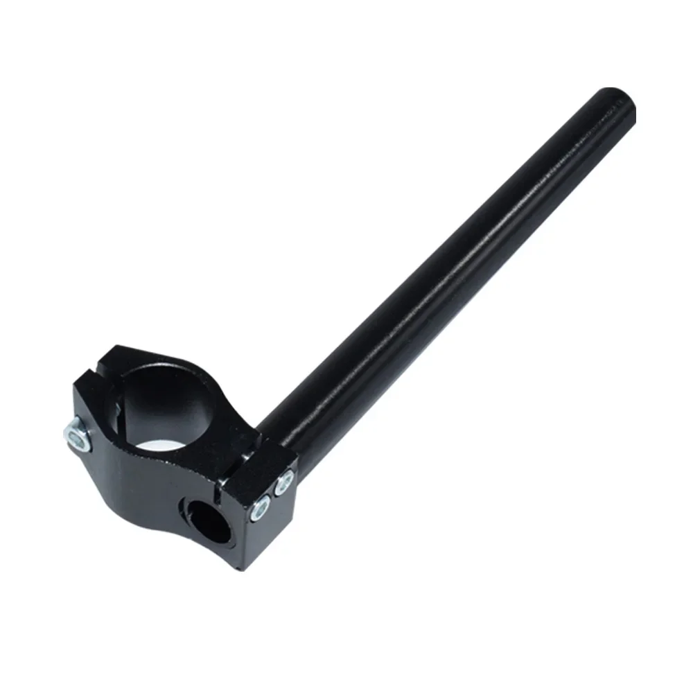 Universal Motorcycle CNC Cafe Racer Handlebar Racing Adjustable 26MM 30MM 24-31MM Clip On Fork Handle Bar