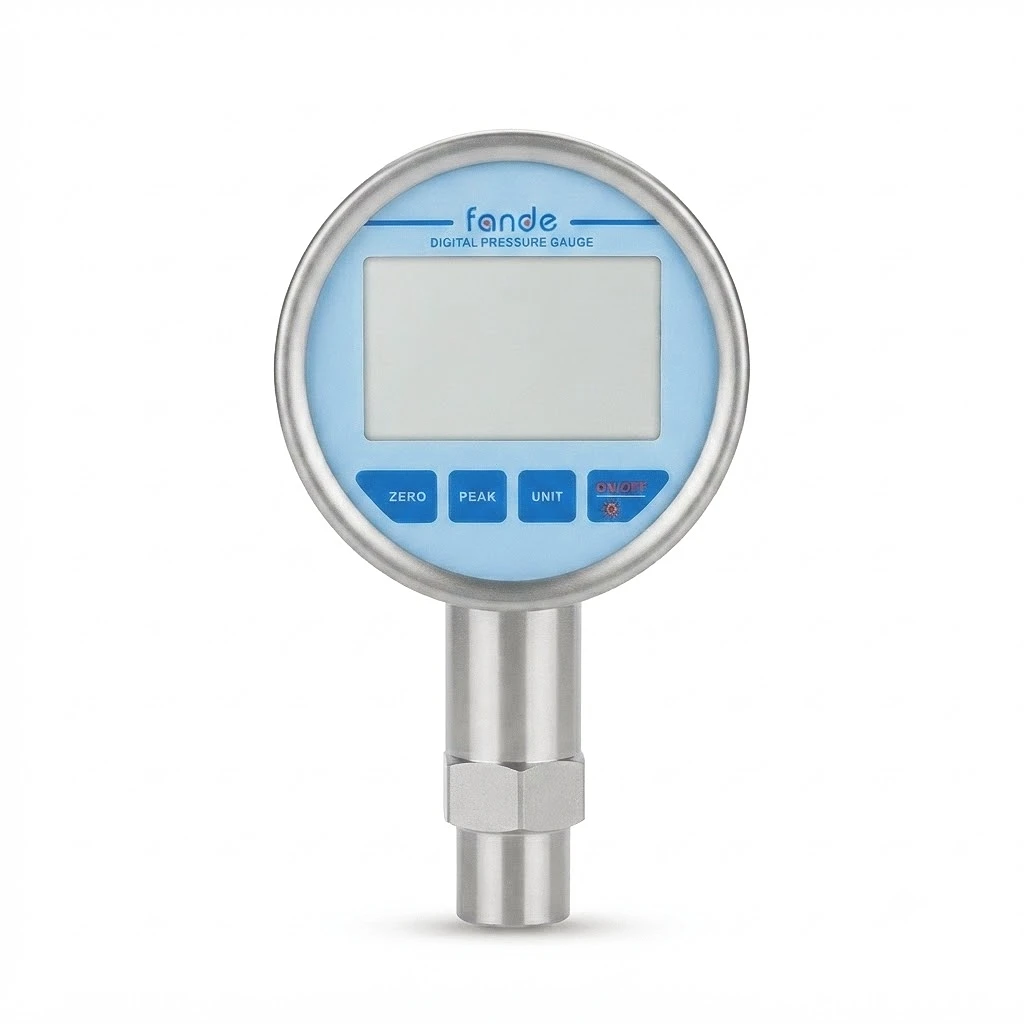 Ultra High Pressure Digital Meter 1600/2000/2500bar 9/16 UNF Female Stainless Steel Pressure Monitor for Hydraulic Oil Pump