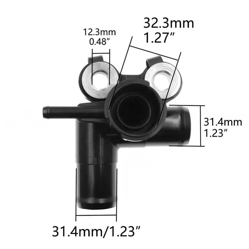 متفوقة جديدة المبرد الرقبة ترموستات الإسكان شفة المياه لتويوتا نجاح Probox NCP55V NCP51 1NZFE 2002 + 16502-21020 أجزاء #4