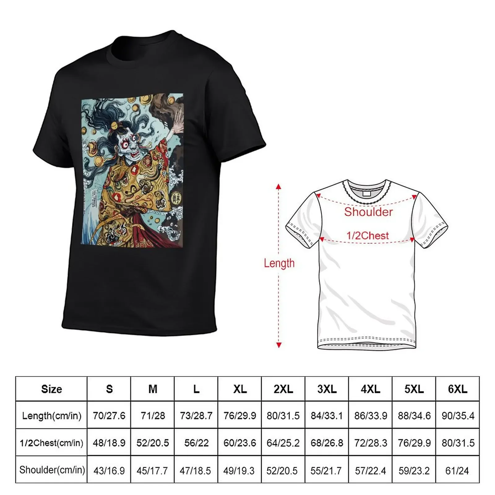 A Japanese Yokai Art 03 T-Shirt graphic t shirts graphic shirts heavyweight t shirts for men