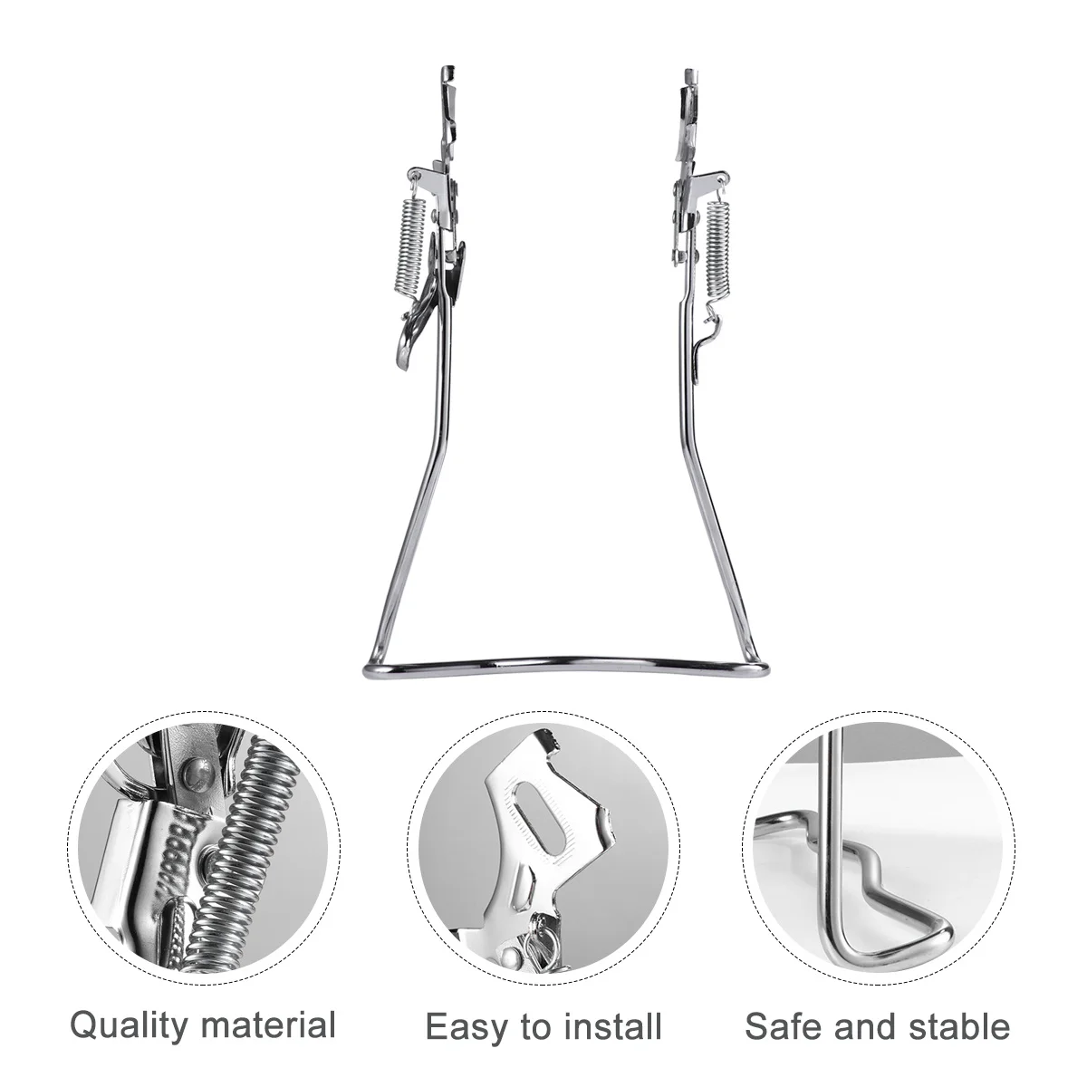 

Bike Parking Rack Heavy Duty Floor Stand Support Frame for Easy Maintenance Storage Display Sturdy Kickstand Bike Accessories