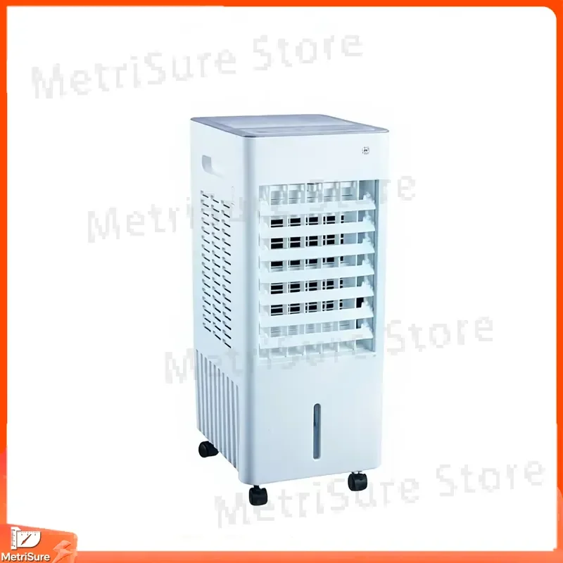 Portable Air Cooler with Wheels Ice Cooling Remote Control for Bedroom Office Home Use Evaporative Cooling Fan Mini Air