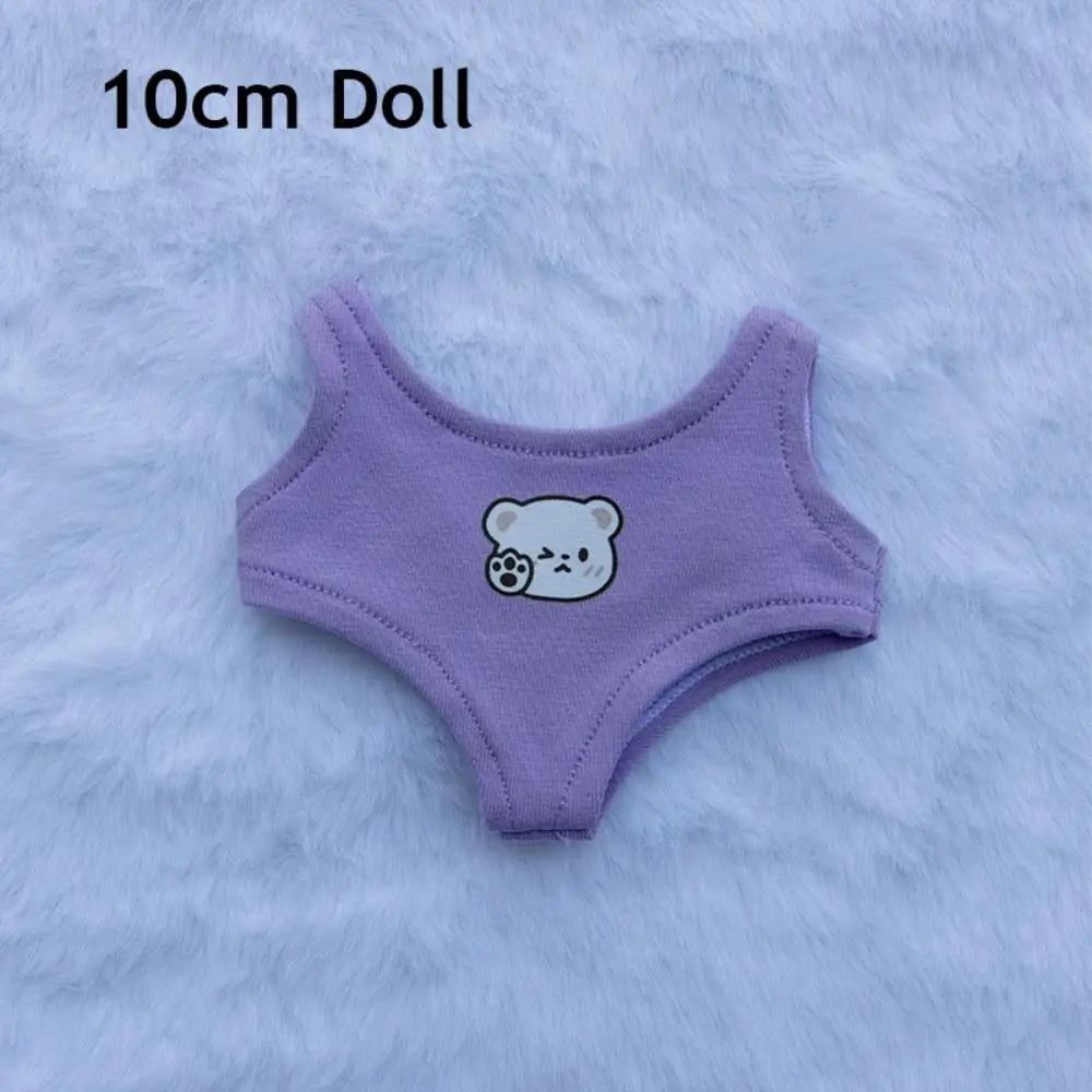 10/20cm setelan Sweater boneka Mini Hoodies boneka mantel untuk boneka katun Aksesori boneka idola pakaian kaus