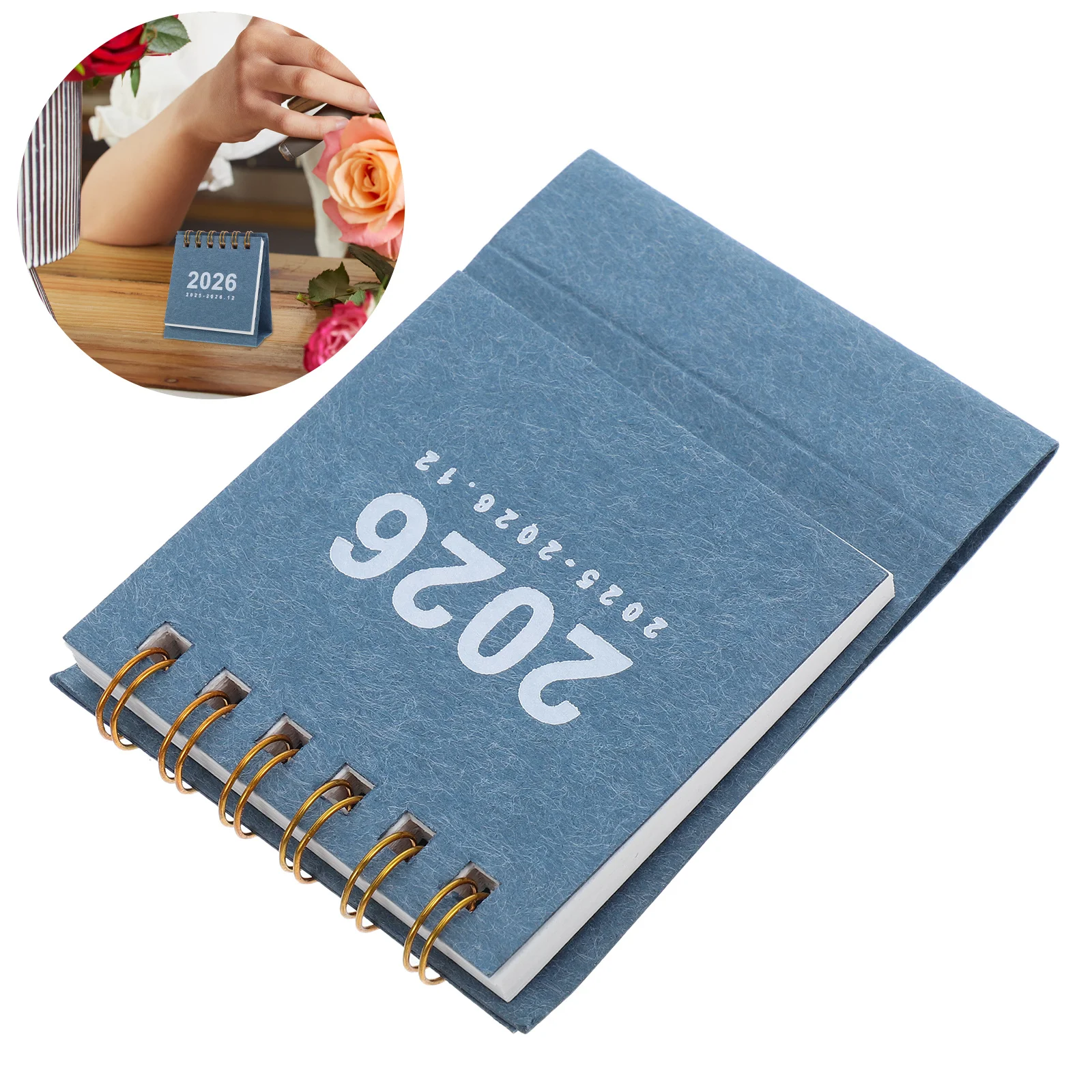 

Mini Desk Calendar 2026 Minimalist Block Calendar for Desk Tear Off Page Notepad for Effective Daily Planning and Time