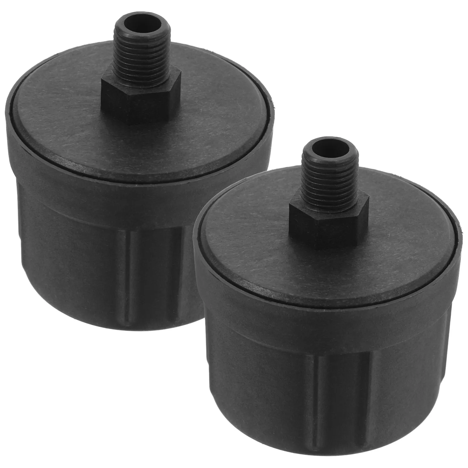 

2Pcs Plastic Air Compressor Muffler Filter Oil-Free Intake Noise Reduction Parts for Generators Blowers Exhaust Ports
