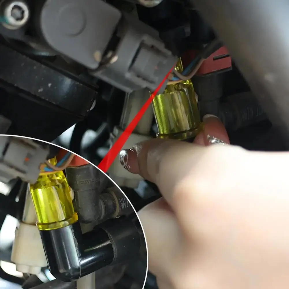 العالمي للدراجات النارية فلاش شرارة التوصيل غطاء دراجة نارية الإشعال شرارة التوصيل غطاء الكوع وامض شرارة التوصيل غطاء للدراجات النارية G2N8 #5