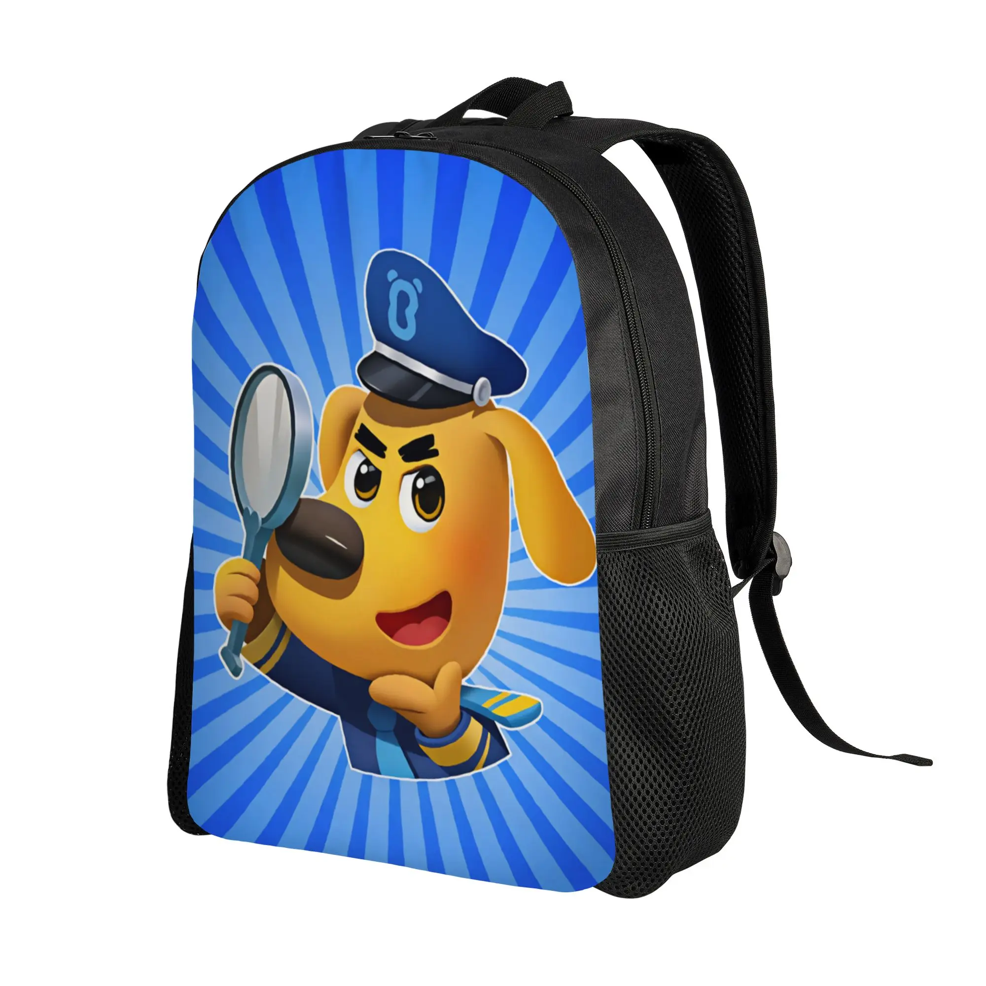 Sheriff Labrador  Backpack  Outdoor Style Backpacks Unisex Style School Bags Design Lightweight Rucksack
