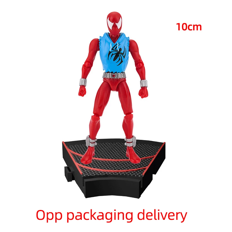 10 cm originele ZDTDS Avengers Legends speelgoedpop, actiefiguur: Venom, Rival Rhino, Thanos, Captain Ghost Man, Scarlet Iron Spider, Hulk.
