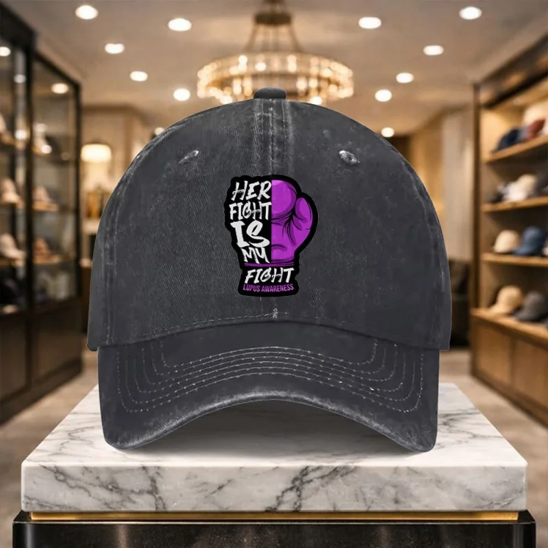 Lupus Awareness Sticker Baseball Cap – Adjustable Casual Street Hat for Outdoor Sports & Daily Wear