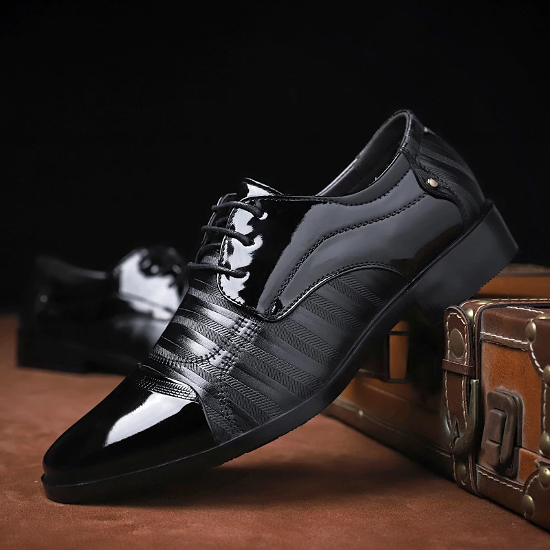 Mocasines De Cuero Para Hombre, Talla Grande, Informales Y Formales Para Negocios Y Banquetes_voghion.com
