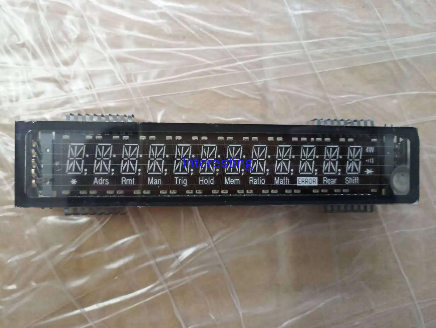 اجيلنت 34401A Hp34401A العلامة التجارية الجديدة الأصلي VFD عرض الفلورسنت