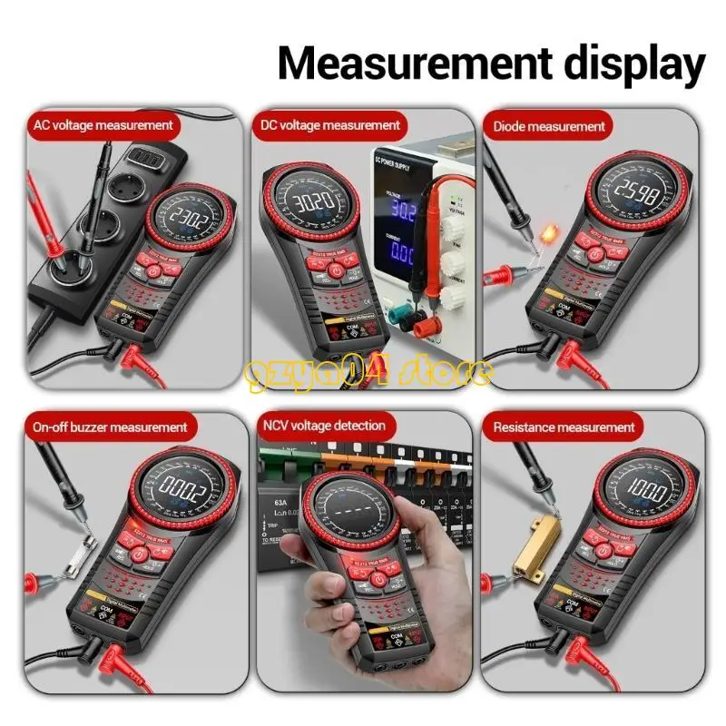 

K3KD Temperature Resistance Tester with Data Hold Test Tool Portable Multimeter