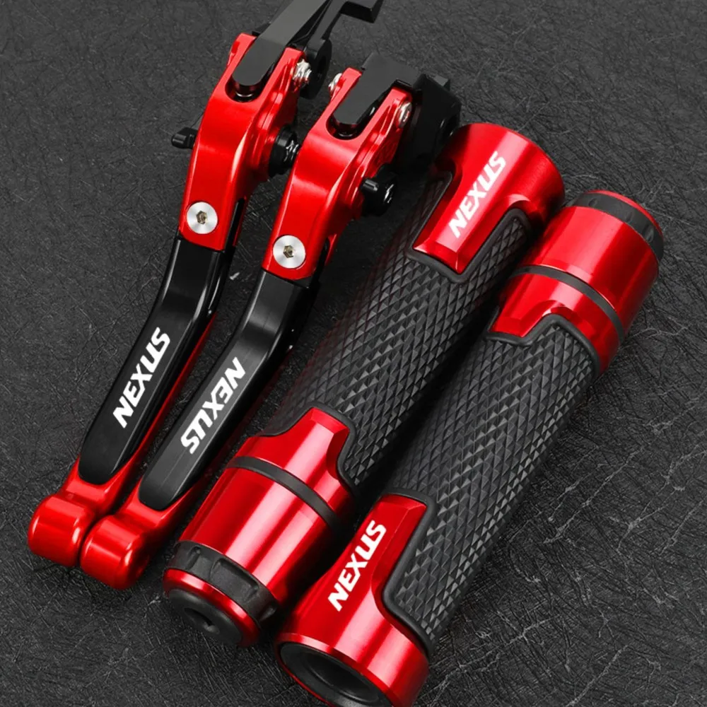 

Motorcycle Accessories FOR GILERA Nexus 125 250 300 E3 2006-2012 Brake Clutch Levers Handlebar Grip Handles bar Hand Grips