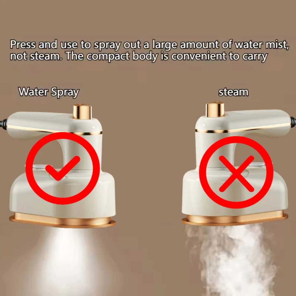 مكوّاة معلقة صغيرة المنزلية النسيج البخار الحديد متجر الملابس السفر المحمولة باليد الملابس الجافة الرطبة باخرة الحديد