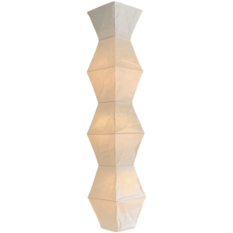 

Japanese Wabi-sabi Noguchi Akari L7 Pendant Lights Led E27 Simple White Rice Paper Hanging Lamp Bedroom Bedside Living Room Cafe