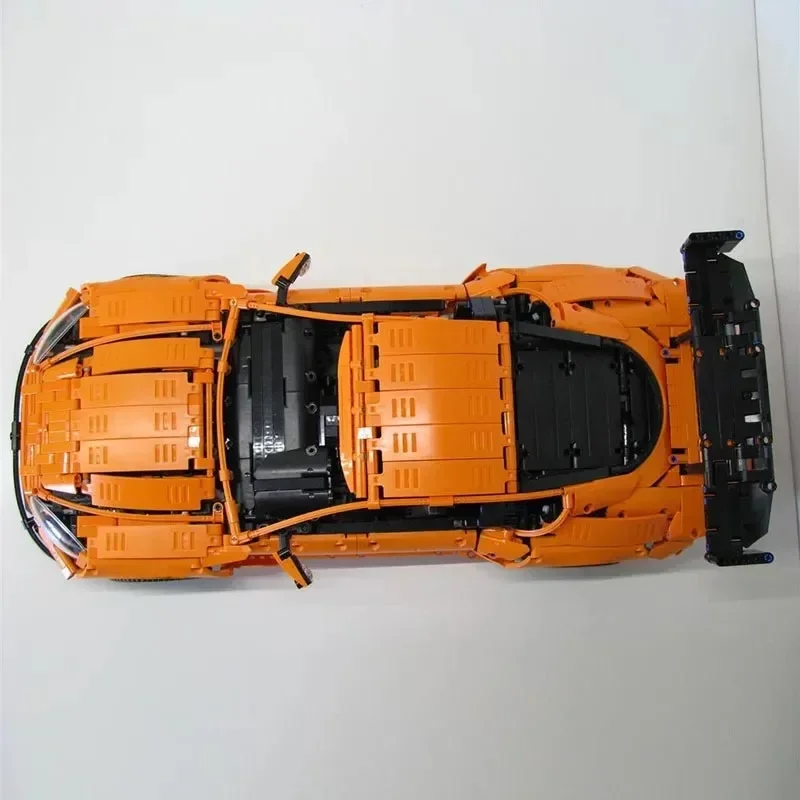 Nuevo MOC-8780 técnico Aventador SVJ escala 1:8 Control remoto modelo de potencia bloques de construcción coche deportivo juguetes regalos de cumpleaños