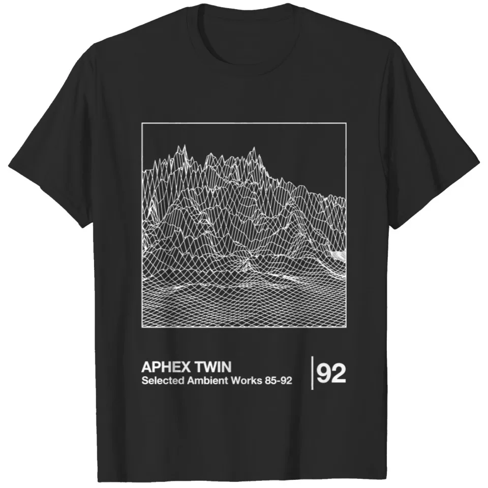 Selected Ambient Works / Minimalist Style Graphic Design - Aphex Twin - T-Shirt