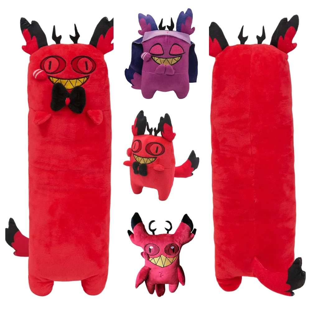 Alastor de peluche de Anime para adultos y niños, mascota de peluche suave de dibujos animados, regalo de cumpleaños y Navidad