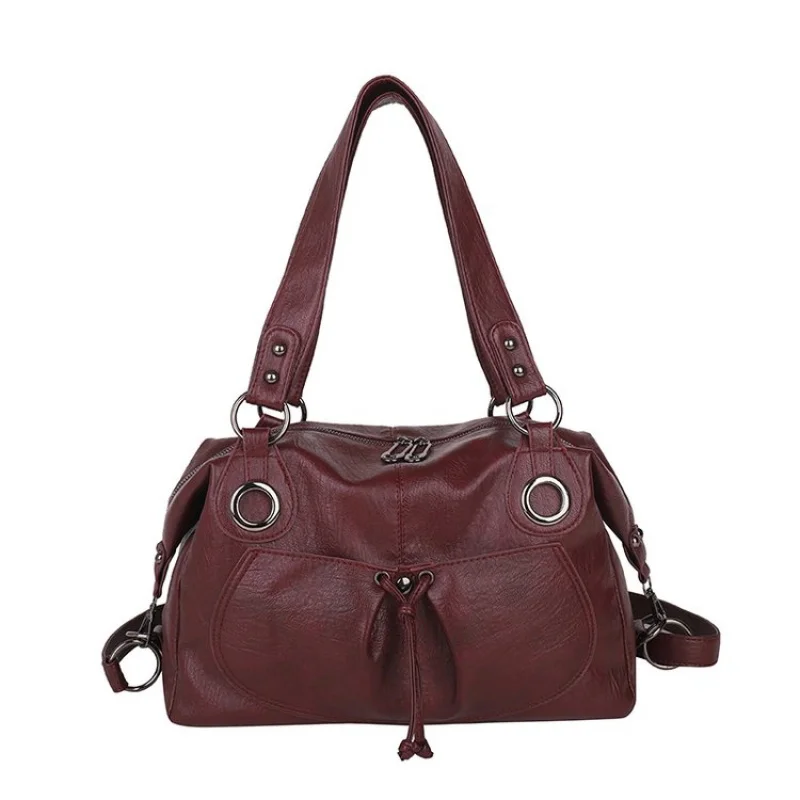 

Luxury Brand Women's Crossbody Bag Leather Messenger Bag Shoulder Tote Handbags For Sophisticated Ladies Fashion