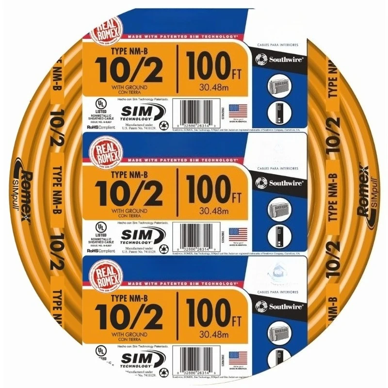 100Ft 10 Gauge 2 Co…