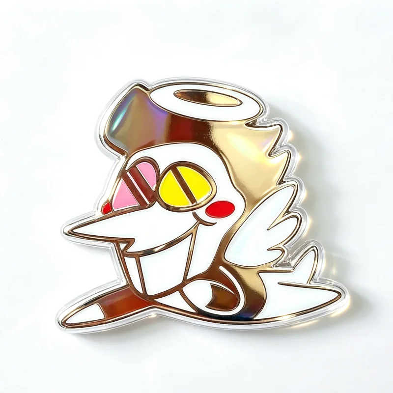 Spamtenna Acrylic Pin Combo Set Boss Cartoon Character Pins Cute Anime Badge Backpack Gift For Fans Collectible Accessories