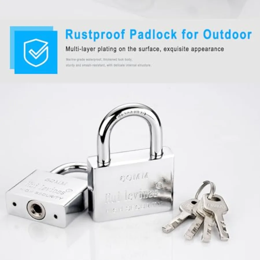 Rantai Keamanan Anti Karat dan Anti Maling Galvanis 39 Inci 8Mm Tugas Berat dengan Gembok untuk Sepeda Aman Skuter Sepeda Motor